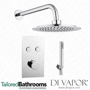 Tailored Bathrooms TIS0134 Push Button Concealed Overhead Shower Kit Spare Parts