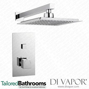 Tailored Bathrooms TIS0135 Push Button Concealed Overhead Shower Kit Spare Parts