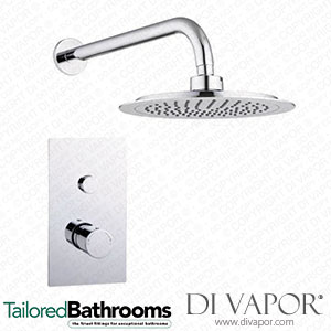 Tailored Bathrooms TIS0136 Push Button Concealed Overhead Shower Kit Spare Parts