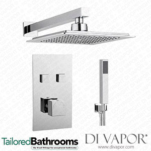 Tailored Bathrooms TIS0137 Push Button Concealed Overhead Shower Kit Spare Parts