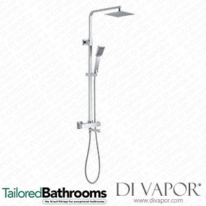 Tailored Bathrooms TIS0175 Plumb Essentials Thermostatic Shower Kit with Bath Filler Spare Parts