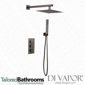Tailored Bathrooms TIS0194 Square Concealed Thermostatic Shower Kit Spare Parts