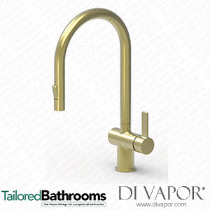 Tailored TIS5093 Mayhill Brushed Brass Single Lever Pull Out Kitchen Tap Spare Parts