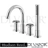 Hudson Reed Revolution Bath Shower Mixer Spare Parts
