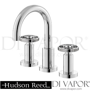 Hudson Reed Revolution Industrial 3TH Basin Mixer Tap & Waste - TIW337 Spare Parts