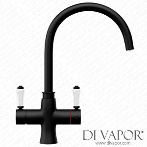 Fohen TK01X-R Fantale Matt Black 3-in-1 Instant Boiling Water Tap Spare Parts