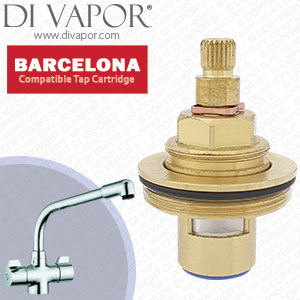 TEKA Barcelona Cold Tap Cartridge with Collar Compatible Spare - TKB7745
