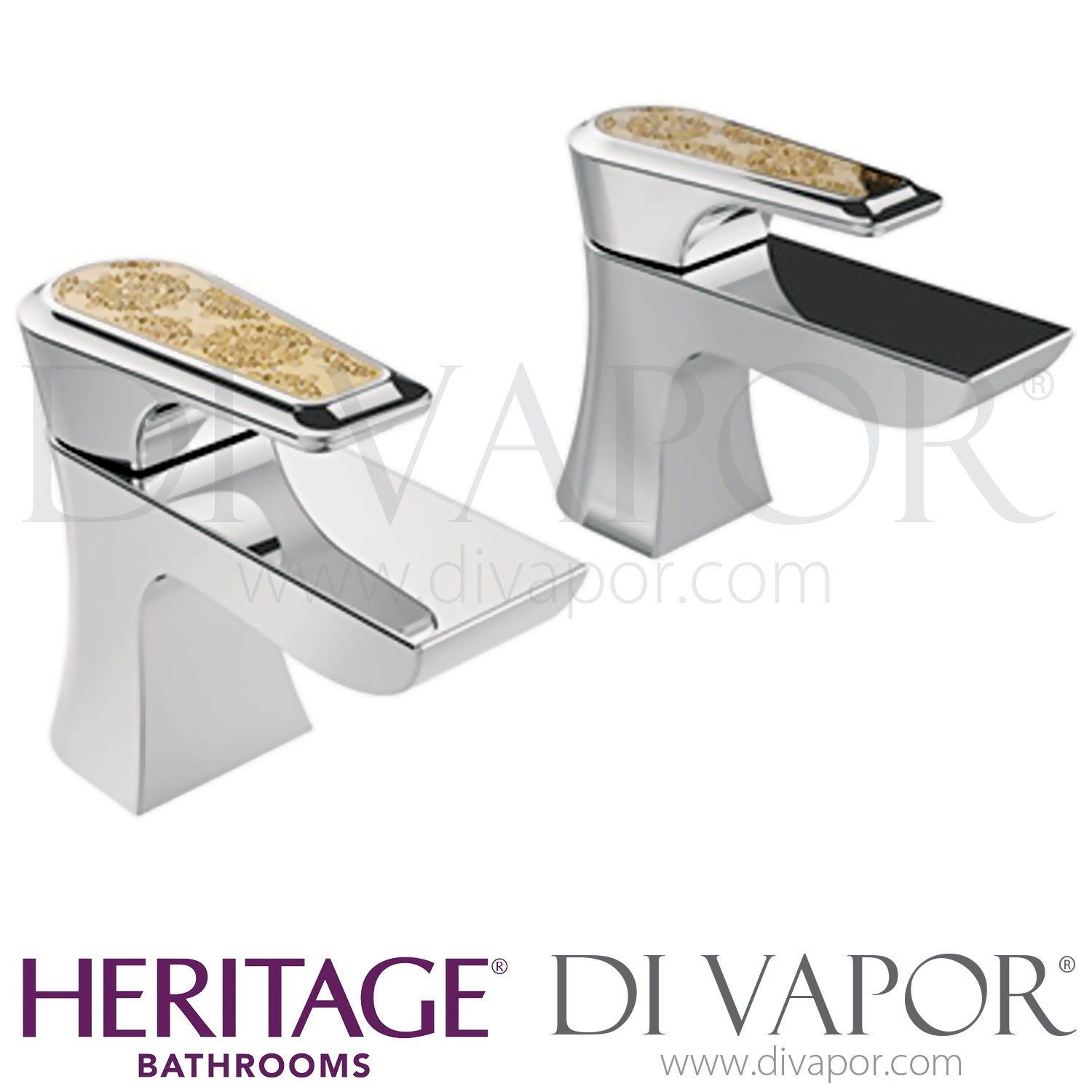 Heritage TLYCG00 Lymington Basin Taps Spare Parts