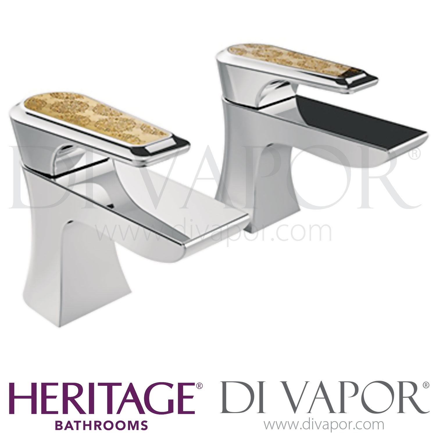 Heritage TLYCG01 Lymington Bath Taps Spare Parts