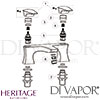 Drawing Heritage Lymington Bath Filler Spares