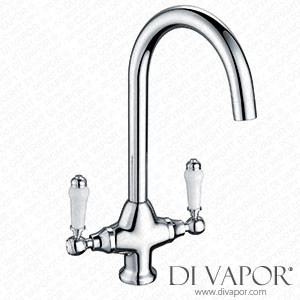 Better Bathrooms TMT039 Taylor & Moore Belrose Chrome Twin Lever Victorian Kitchen Mixer Tap Spare Parts