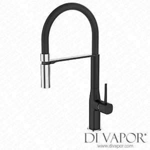 Better Bathrooms TMT049 Enza Zetland Matt Black Pull Out Kitchen Mixer Tap Spare Parts
