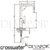 Crosswater TN716DC Diagram