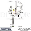 Bristan TO DSM C Mixer Spare Tech Diagram