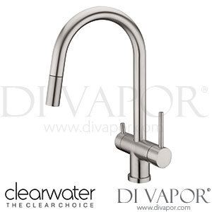 Clearwater TO2BN Toledo Brushed Nickel Filtered Water Pull Out Kitchen Mixer Tap Spare Parts