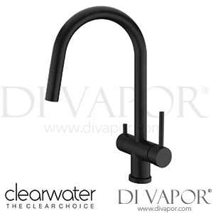 Clearwater TO2MB Toledo Matt Black Filtered Water Pull Out Kitchen Mixer Tap Spare Parts