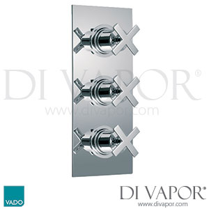 VADO Tonic 2 Outlet 3 Handle Shower Spare Parts