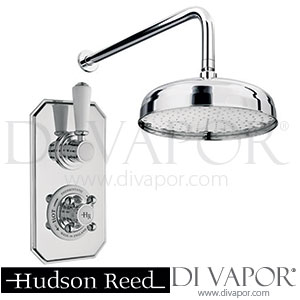 Hudson Reed Topaz Concealed Valve Inc. 200mm Round Head & Wall Mounted Arm Spare Parts