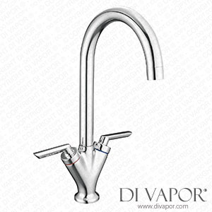 Better Bathrooms TORINO CH Reginox Chrome Dual Lever Mono Kitchen Mixer Tap - Torino Ch Spare Parts