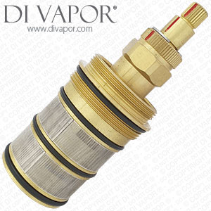 Thermostatic Cartridge for Verse Triple Concealed Shower Valve with Square Plate (Taps.co.uk) - TPV677