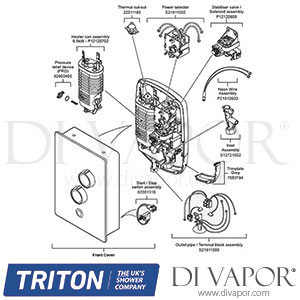 Triton Collections Shower Spare Parts - TR DV 731