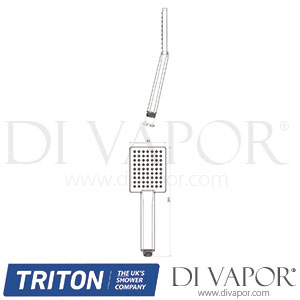 Triton Sentino Square Bar Mixer Shower - July 2018 - Spare Parts - TR DV 357