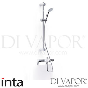 Inta TR30024CP Trade-Tec Bath Shower Mixer w/ Flexible Slide Rail Kit & Deck Mounting Legs Spare Parts