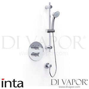 Inta TR40014CP Trade-Tec Thermostatic Concealed Shower Valve with Flexible Slide Rail Kit Spare Parts
