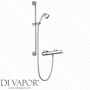 Victorian Plumbing Traditional Cool Touch Shower Bar Valve + Slider Rail Kit - TRCTSKIT - Spare Parts