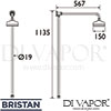 Bristan TRD-RISE-C Spare Parts Diagram