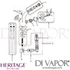 Drawing Heritage Ryde Bidet Mixer Spares