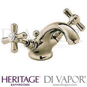 Heritage TRHG04 Ryde 1 Taphole Basin Mixer - Vintage Gold - Spare Parts