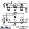 Bristan TRI-SHC3DIV-C Spare Parts Diagram