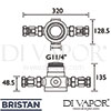 Bristan TS6000ECP Spare Parts Diagram
