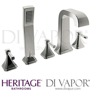 Heritage TSBC02 Somersby 5 Taphole Bath Shower Mixer Spare Parts