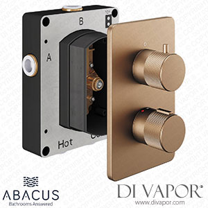 Abacus TSEZ-92-2893 Iso Pro Three Outlet Thermostatic Shower Valve Spare Parts
