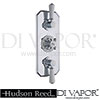 Hudson Reed White Topaz Shower Valve Diverter Spare Parts