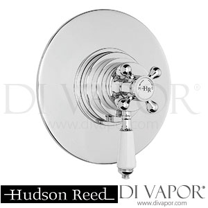 Hudson Reed Topaz White Dual Concealed Thermostatic Shower Valve Chrome - TSVT006 Spare Parts