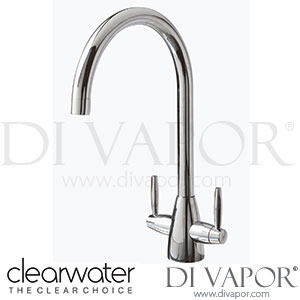 Clearwater TU81073CP Tutti Dual Lever Chrome Twist & Spray Monobloc Kitchen Mixer Tap Spare Parts