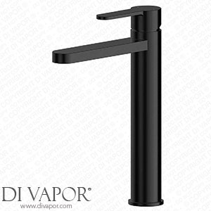 Toreno Round Black High Rise Mono Basin Mixer - TUR074R Spare Parts