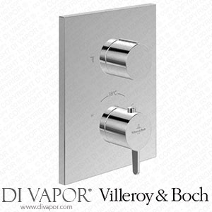 Villeroy & Boch TVS12700200061 Conum Concealed Thermostat with Two Function Volume Control Spare Parts