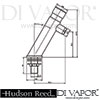 Hudson Reed Ultra Water Saving Modern Basin Taps Dimension