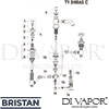 Bristan TY 3HBAS C Mixer Spare Tech Diagram