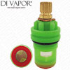 1/2" Ceramic Disc Cartridge - Anti-Clockwise Open
