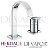 Heritage Zaar 2 Hole Bath Filler Spare Parts