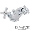 Shires Waverley Chrome Bidet Mixer Rim Mounted Tap Spare Parts