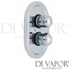 Shires U0670AA Solent Shower Mixer Built-In Chrome Therm LP Spare Parts