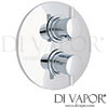 Shires Ely Shower Mixer Built-In Chrome Therm Diverter Spare Parts