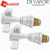 Beaumont 1/2" Tap Cartridge (Pair) - U321XECT