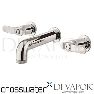 Crosswater UB130WNC_LV+ Union Basin 3 Hole Set Chrome with Levers Spare Parts
